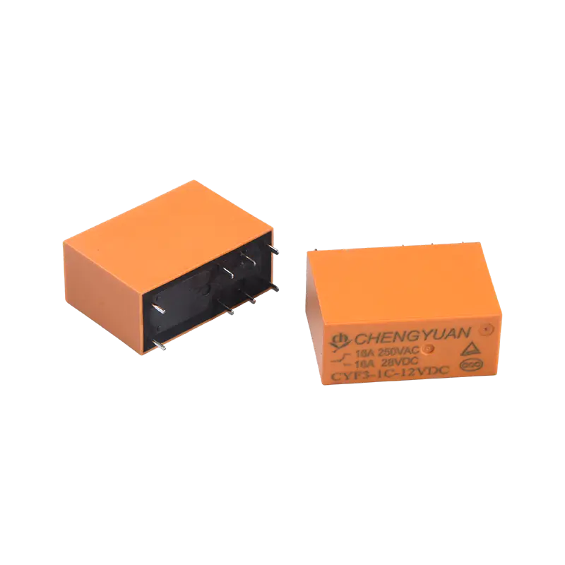 CYF3 রিলে, SPDT রিলে, JQX-14F,16A 250VAC রিলে, 8PIN PCB 0.54W রিলে.14F পাওয়ার রিলে