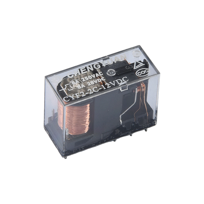 CYF2 রিলে, DPDT রিলে, JQX-14F,5A 250VAC রিলে, 8A রিলে, 8PIN PCB 0.54W রিলে.14F পাওয়ার রিলে