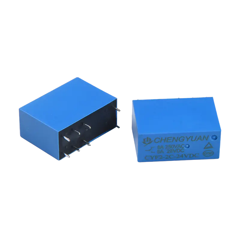 CYF2 রিলে, DPDT রিলে, JQX-14F,5A 250VAC রিলে, 8A রিলে, 8PIN PCB 0.54W রিলে.14F পাওয়ার রিলে