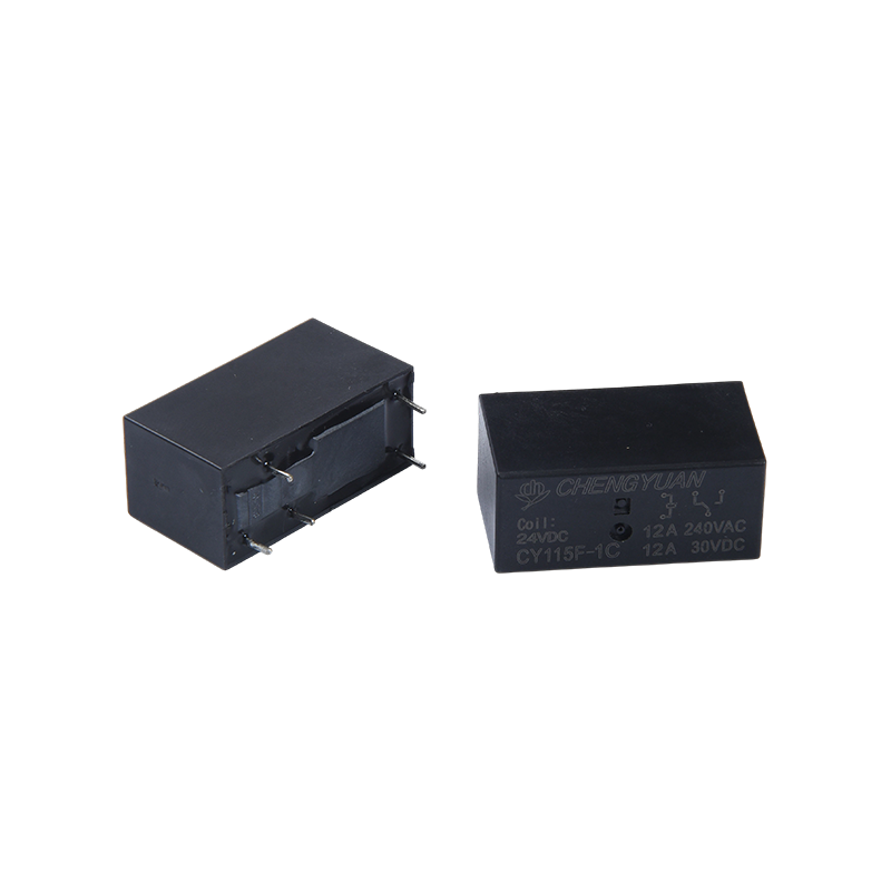 CY115F1 রিলে, SPSP PCB রিলে, JQX-115F,12A 0.4W 5PIN রিলে.115F পাওয়ার রিলে।