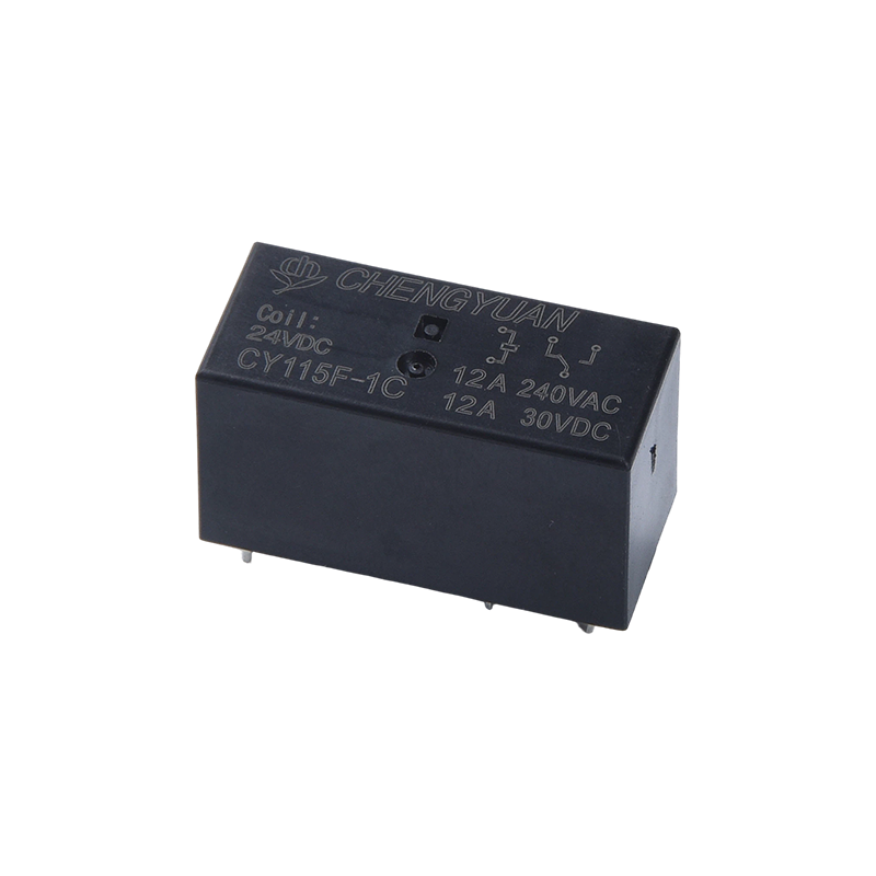 CY115F1 রিলে, SPSP PCB রিলে, JQX-115F,12A 0.4W 5PIN রিলে.115F পাওয়ার রিলে।