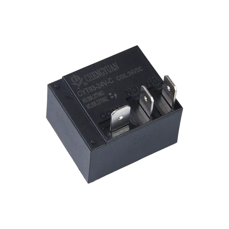 CYT91 রিলে, T93 রিলে, উচ্চ বর্তমান SPDT রিলে, 30A /40A উচ্চ শক্তি রিলে।