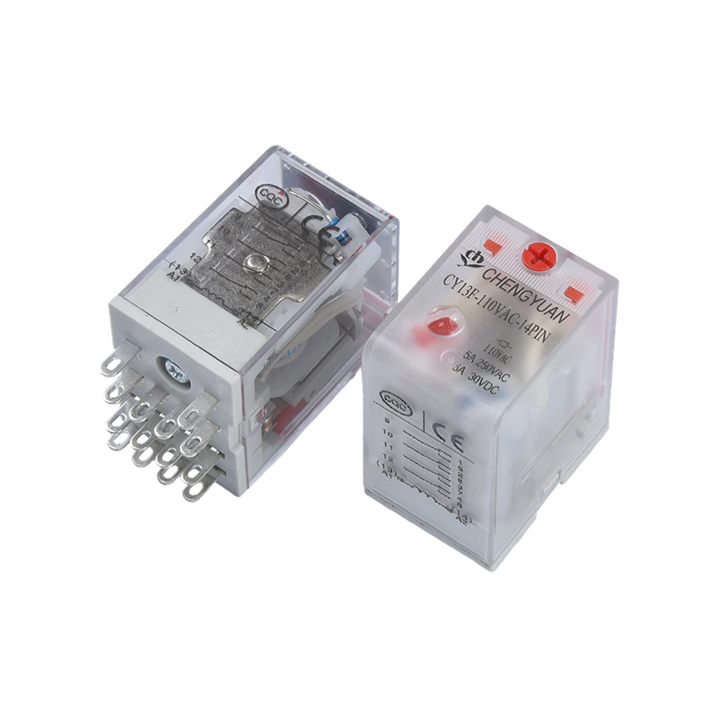 CY13F রিলে, পাওয়ার রিলে 4PDT, JQX-13F, ইন্ডাস্ট্রিয়াল পাওয়ার রিলে, 4PDT/4Z, MY4 LY4.14PIN