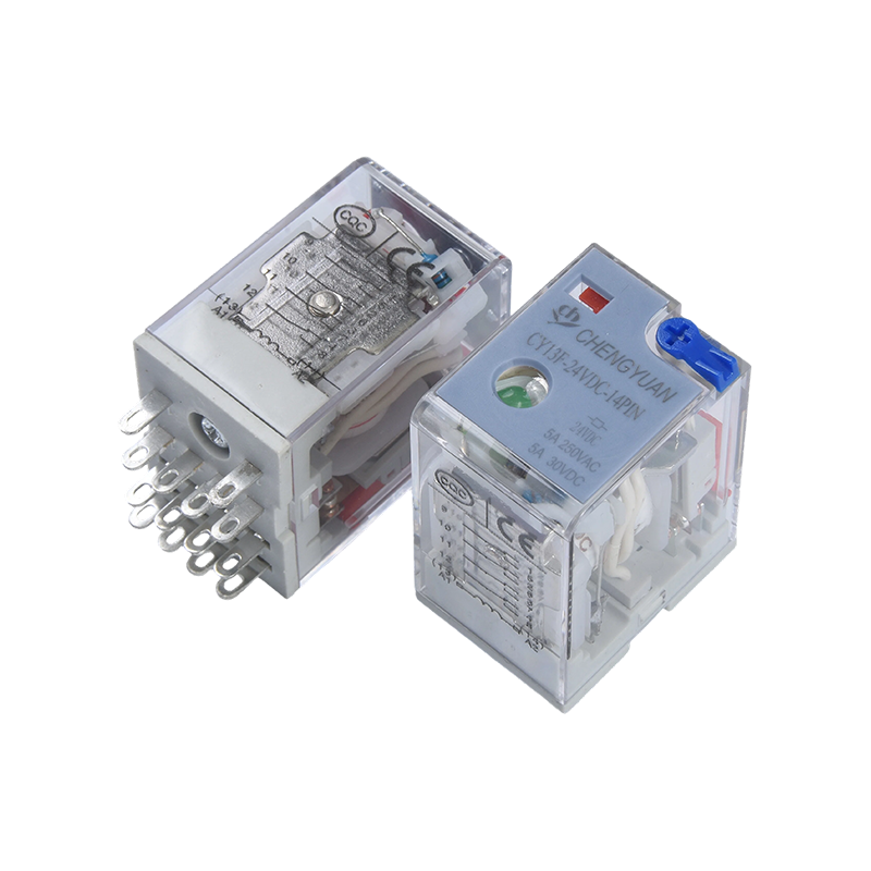 CY13F রিলে, পাওয়ার রিলে 4PDT, JQX-13F, ইন্ডাস্ট্রিয়াল পাওয়ার রিলে, 4PDT/4Z, MY4 LY4.14PIN