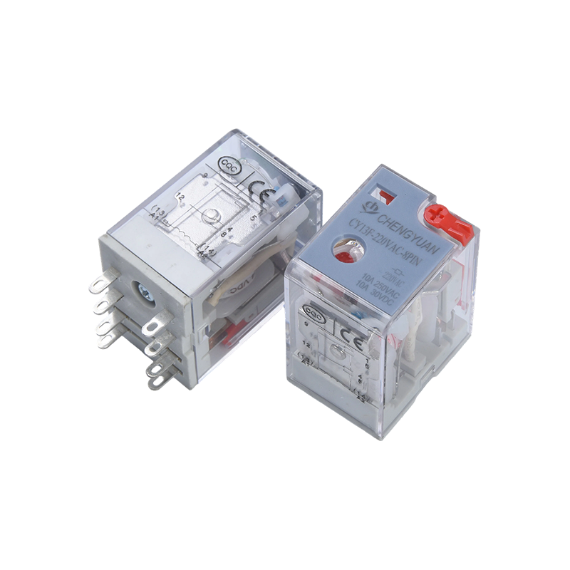 CY13F রিলে, পাওয়ার রিলে DPDT, JQX-13F, শিল্প শক্তি রিলে, DPDT/2Z, MY2 LY2.8PIN 