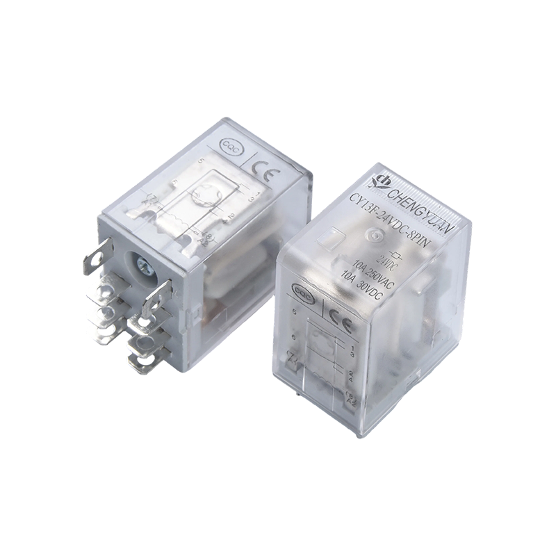 CY13F রিলে, পাওয়ার রিলে DPDT, JQX-13F, শিল্প শক্তি রিলে, DPDT/2Z, MY2 LY2.8PIN 